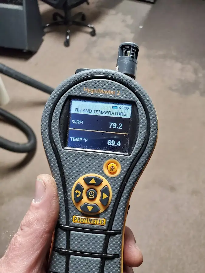 Moisture meter humidity assessment for Fire & Smoke Damage Restoration in Burkburnett